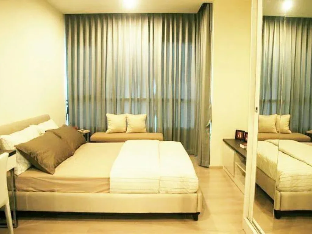 ให้เช่า คอนโด 1 ห้องนอนที่คอนโดไลฟ์แอทรัชดา ตึกใหม่ Rent 1 Bedroom Condo at Life Ratchada