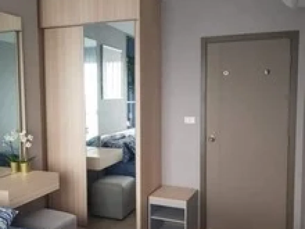 For rent Ideo o2 Bangna 1 bed 32 sqm brand new nice decoration 300 meter to Bts Bangna