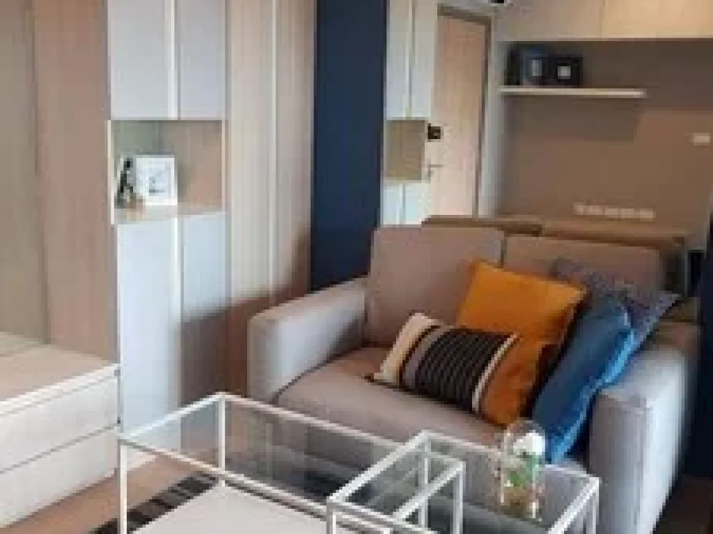 For rent Ideo o2 Bangna 1 bed 32 sqm brand new nice decoration 300 meter to Bts Bangna