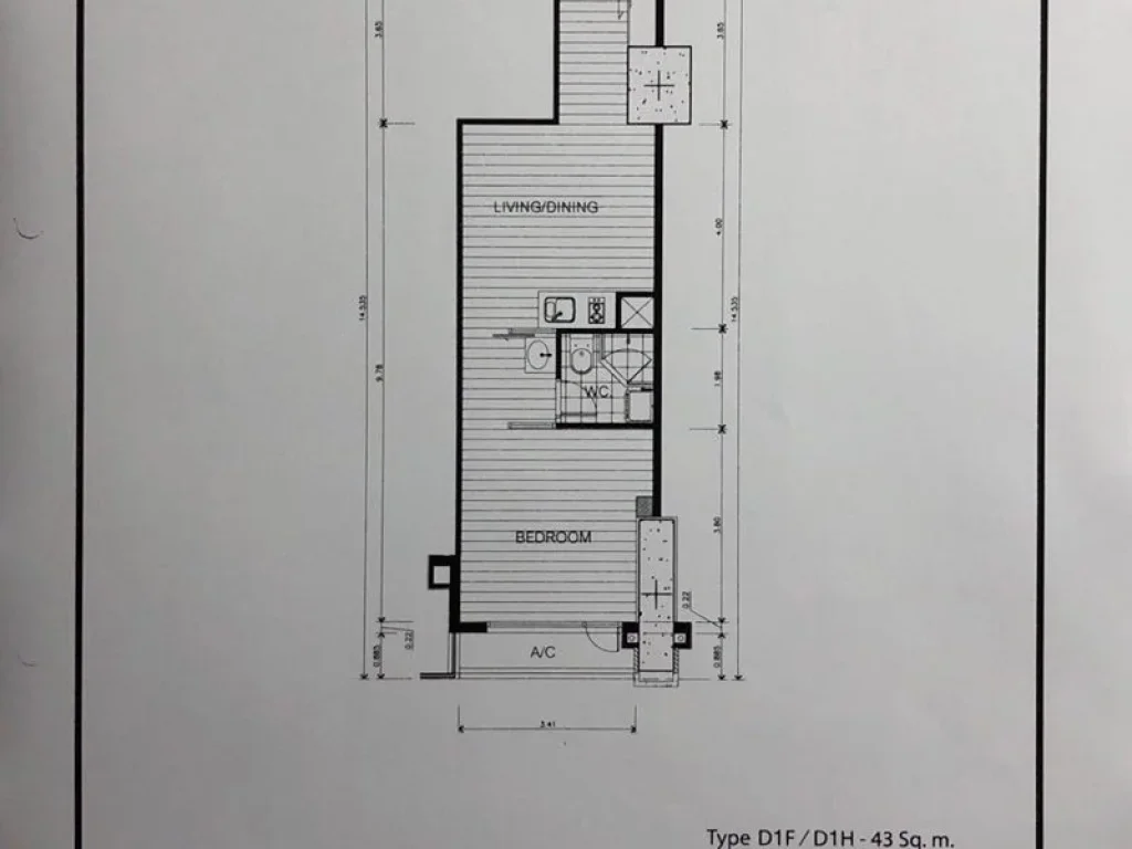 ขาย คอนโด Chamchuri Square Residence จามจุรี สแควร์ เรสซิเด้นส์ ติด MRT สามย่าน 43 ตรม 63082