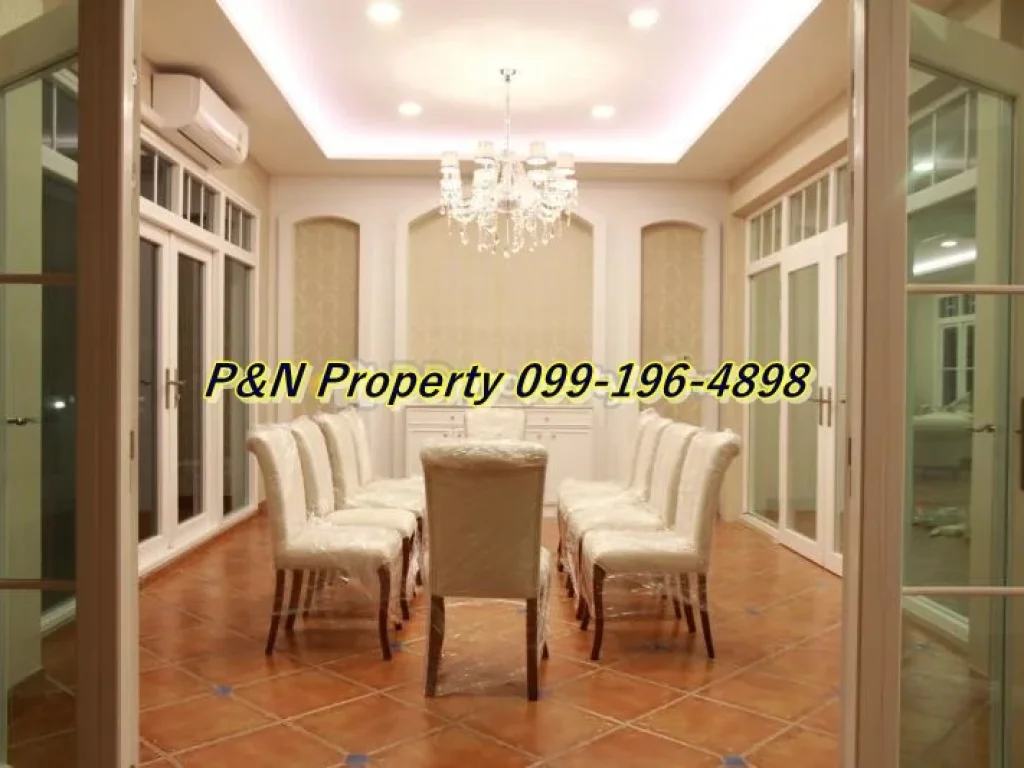 For Rent House At Summit Windmill Golf Bangna near Suvarnabhumi Airport