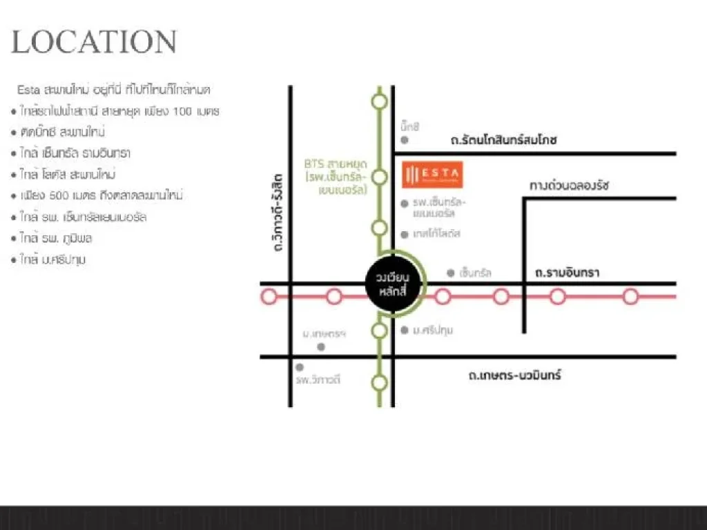 ขายคอนโด ESTA พหลโยธิน- สะพานใหม่ขนาด 27ตรม ถูกสุดในตึก 189 ล้านบาท