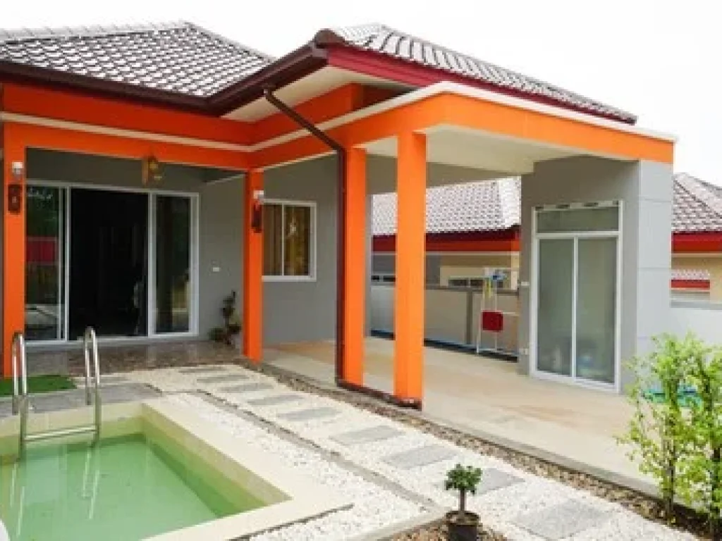 Plai Laem KOh Samui House for Rent 2 bedroom 2 bathroom fully furnished Fence surrounded Suratthani