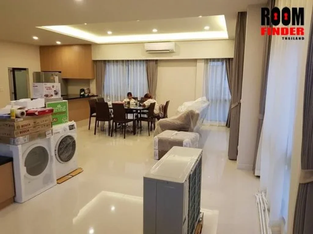 เช่า FOR RENT BRAND NEW HOUSE BANGNA KM7 4 beds 4 baths 90 Sqw95000 NEAR MEGA BANGNA