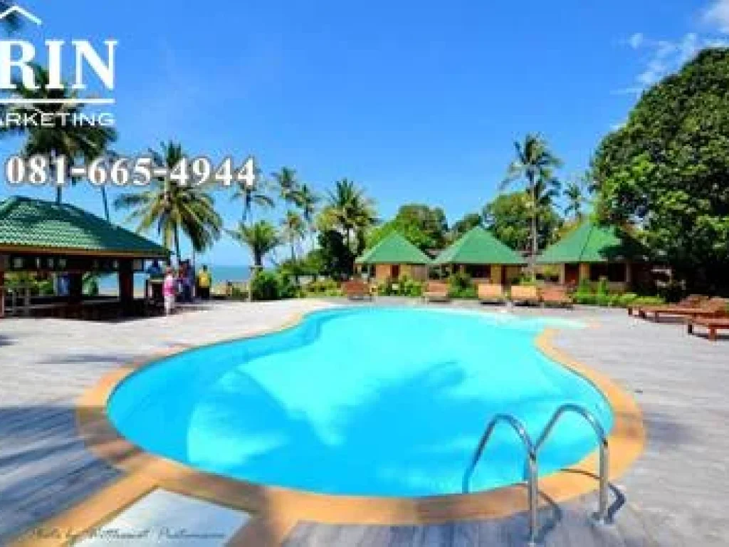 R065 - 001 ขาย Resort เกาะสุกร จตรัง Resort หรูของเกาะสุกร Yataa Resort เนื้อที่ 9 ไร่ 2 งาน 87 ตารางวา คุณตู่ 081-6654944