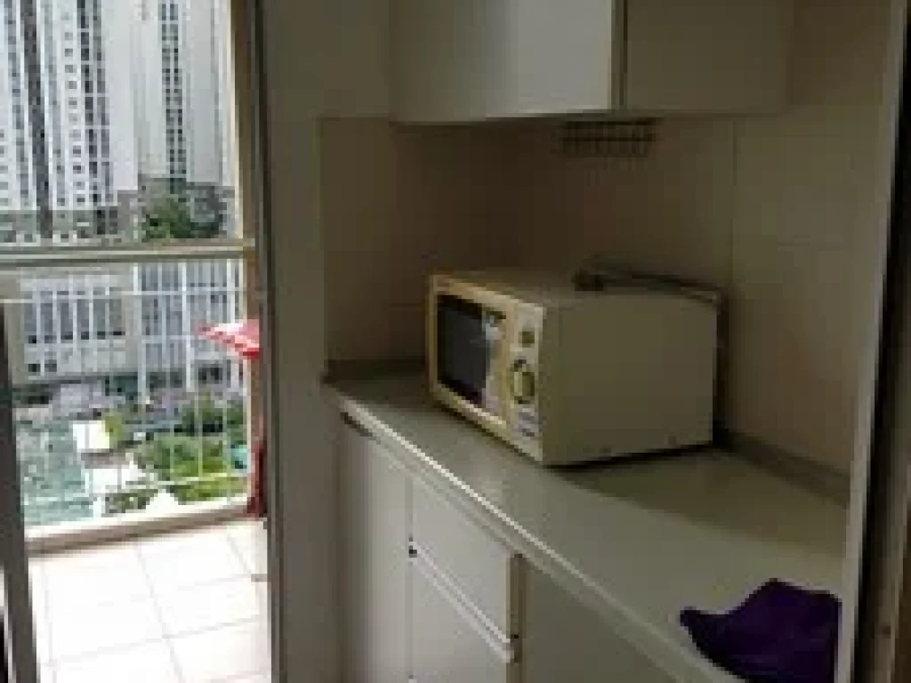 For rent LPN place rama9 building d 34 sqm with washing machine