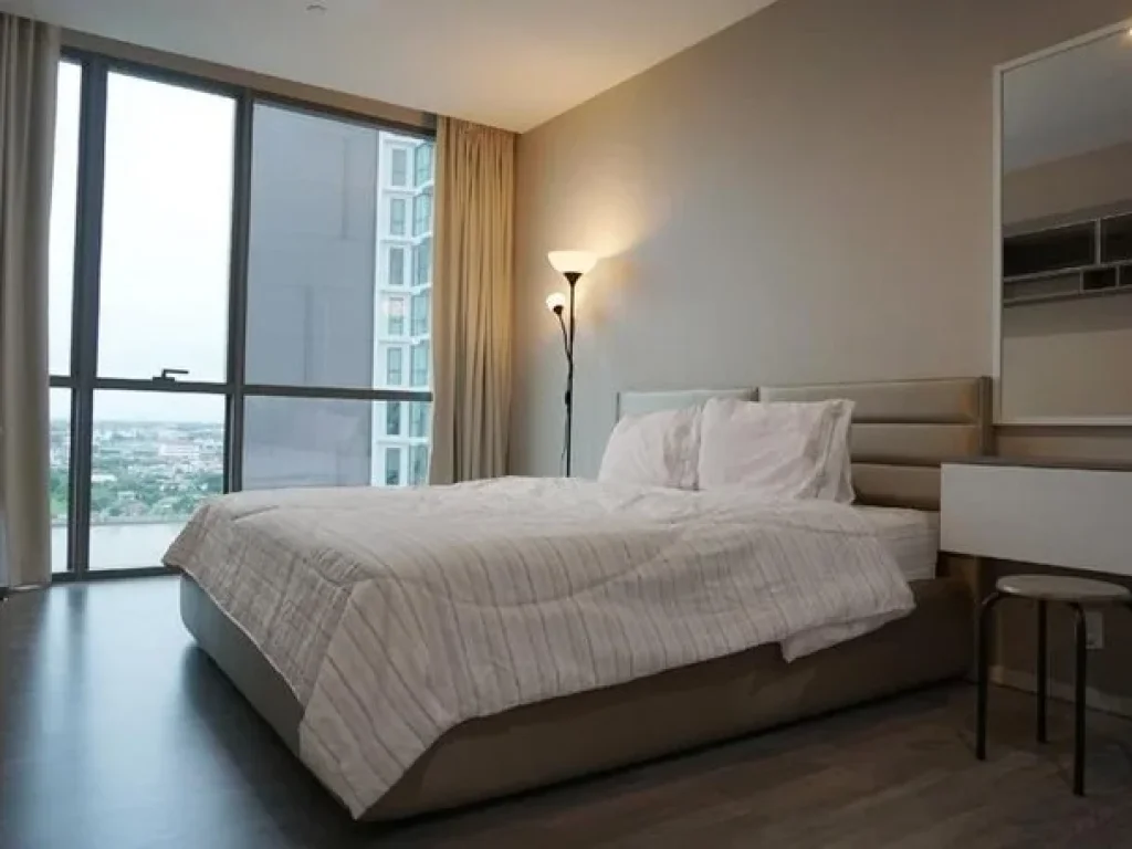 Riverside by LH 2Bed 2Bath ตึกเอ ชั้นที่ 13 ห้องมุม วิวโค้งน้ำ แม่น้ำเจ้าพระยา เต็มๆ