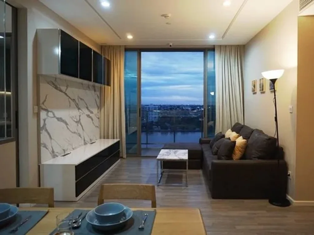 Riverside by LH 2Bed 2Bath ตึกเอ ชั้นที่ 13 ห้องมุม วิวโค้งน้ำ แม่น้ำเจ้าพระยา เต็มๆ