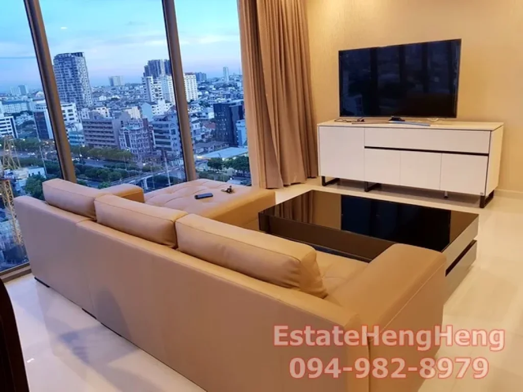 Hot Condo for rent NARA 9 Satorn 2bed fl14 New Fully Furnished good location near Silom