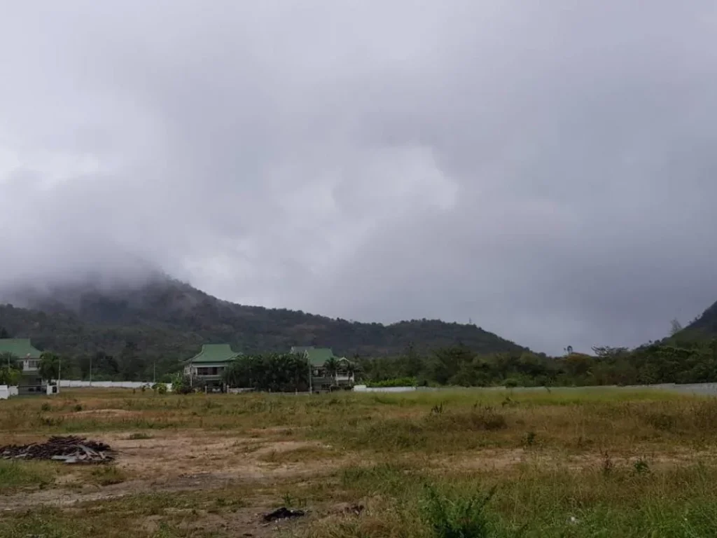 ขายที่ดินติดภูเขา อำเภอหัวหิน