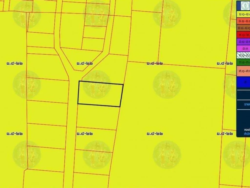 ขายที่ดิน 277 ตรว ซนาคนิวาส 48 แยก10 ถนนนาคนิวาส ลาดพร้าว ผังเหลือง