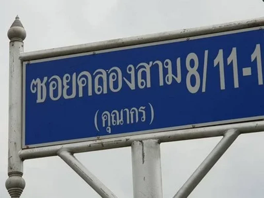 ขายที่ดินราคาถูกซคลองสาม 811-1 ใกล้วัดพระธรรมกาย 8 แสน มองเห็นอาคารร้อยปีคุณยาย