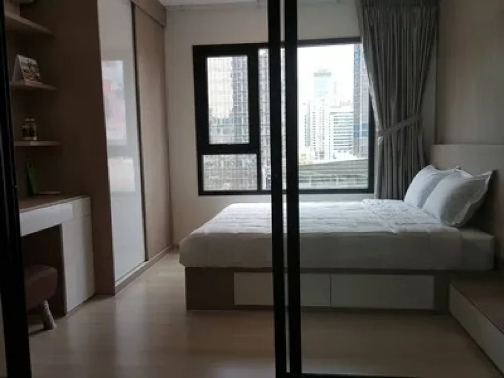 For rent Life Asoke 1 bed S building 29 sqm next mrt airportlnk Makasan