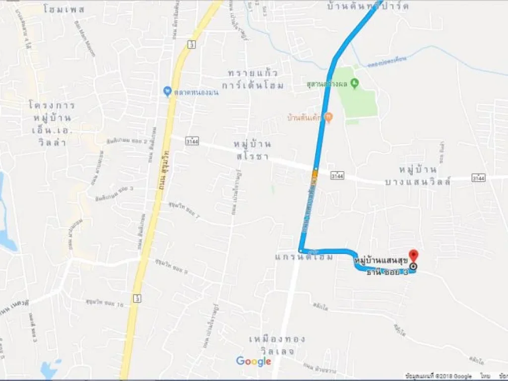 ขายที่ดินบางแสน ใกล้Melon Cafe JJ Farm ม แสนสุขธานี ถนนเทศบาลพัฒนา ตลาดหนองมน วิวเขาชลบุรี