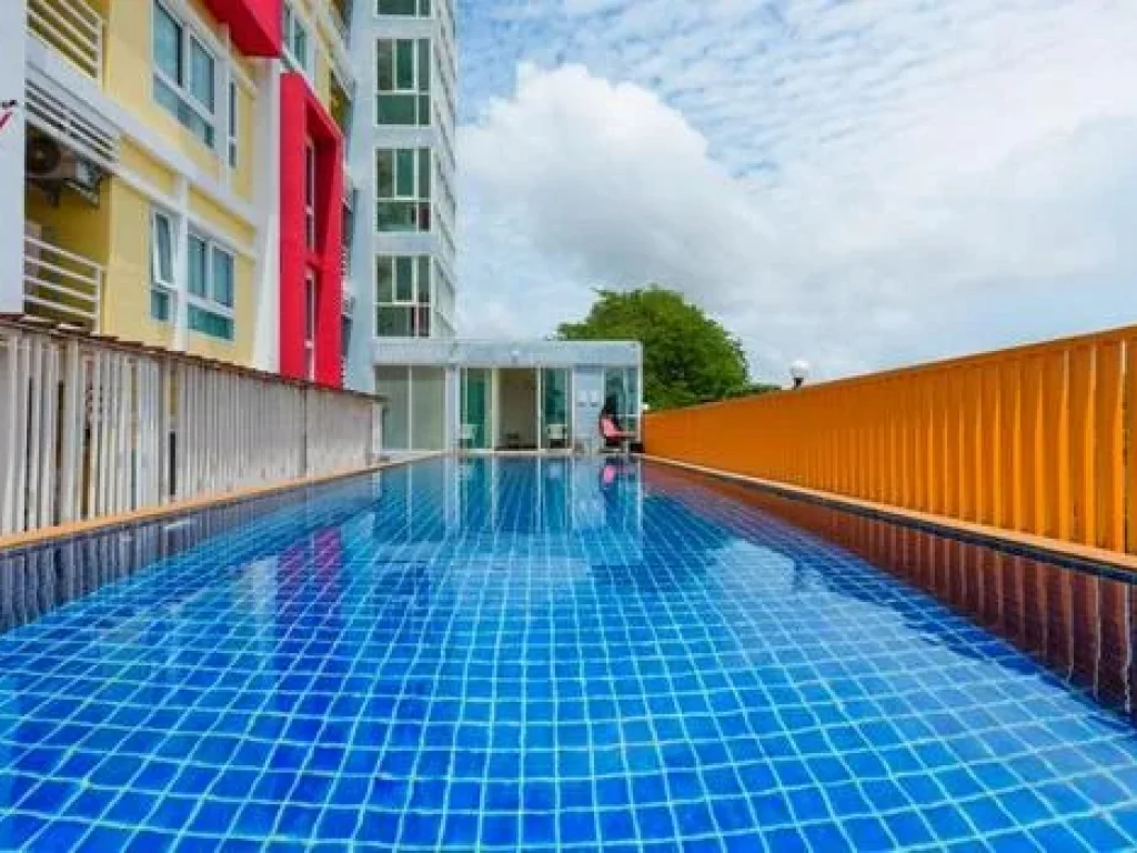 ให้เช่า Bhukitta Airport Condo ภูเก็ต ใกล้สนามบิน 1 กม ห้องใหญ่ 42 ตรม ห้องมุม ชั้น 8 วิวทะเล