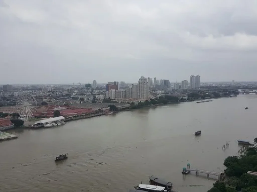 AS-056 ขายคอนโด ศุภาลัย ริเวอร์ เพลส เจริญนคร Supalai River Place ห้องมุม วิวแม่น้ำเจ้าพระยา