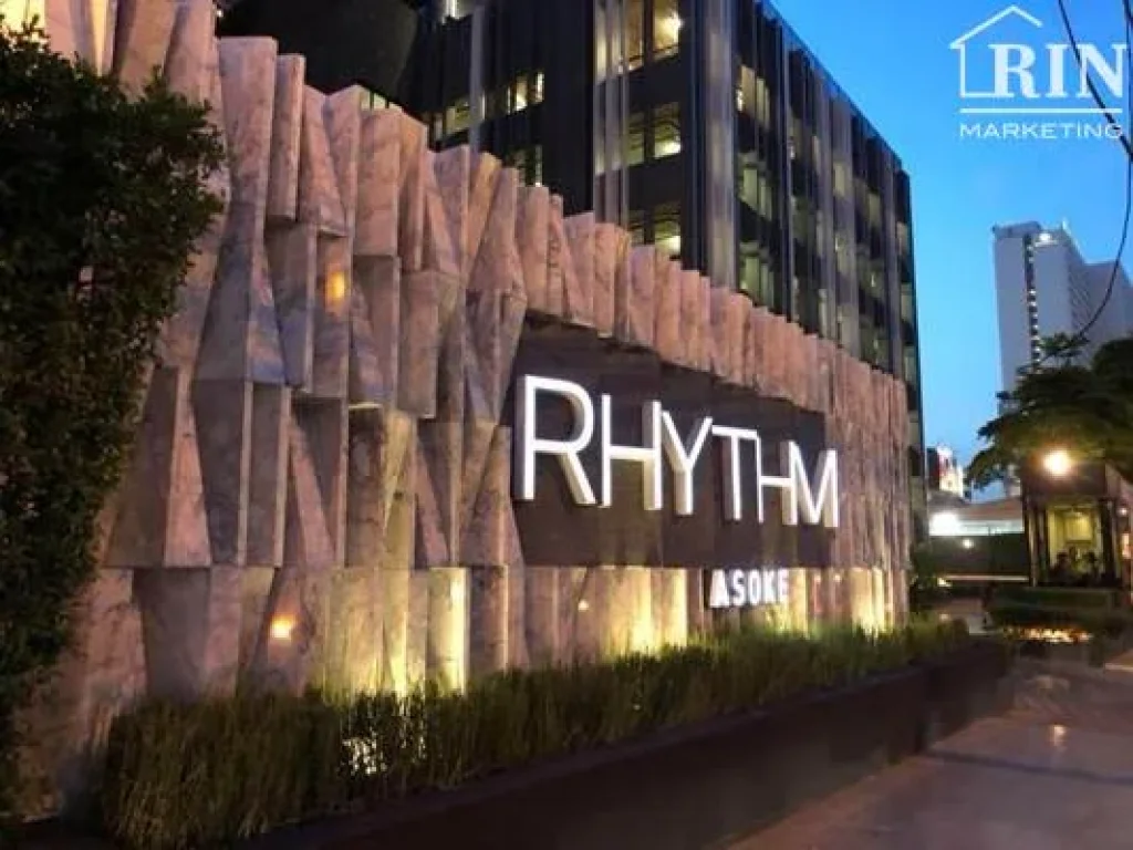 For SALE Rhythm Asoke1 New Interior Decoration Fully Furnished with excellent view on 25th FL