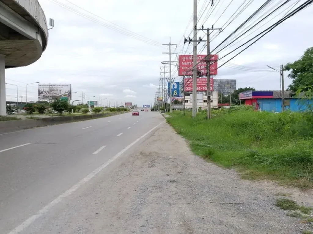 ที่ดิน ถนนกาญจนาภิเษก บางบัวทอง นนทบุรี