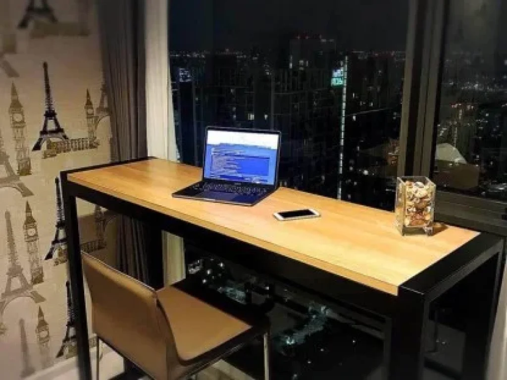 For rent Condo Rhythm Asoke 23ตรม ชั้น34 Studio MRTและ Airport Link 300 เมตร