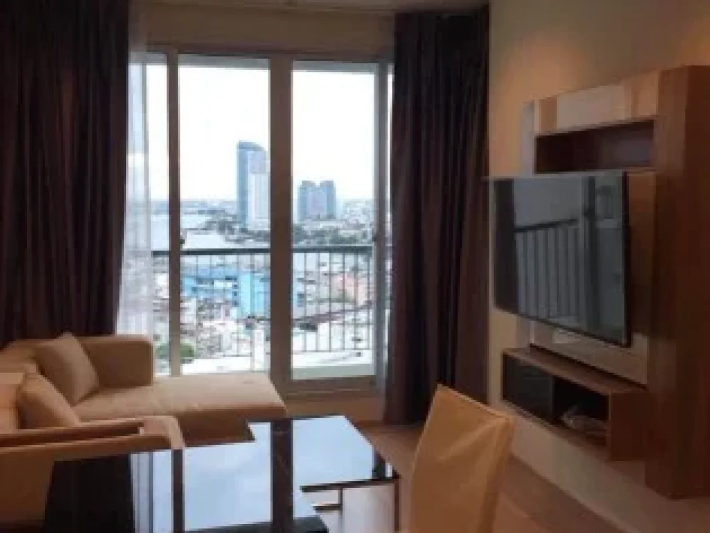 For rent Condo RHYTHM Sathorn สาทร21 38ตรม 1นอน ชั้น19 BTSสะพานตากสิน 150เมตร