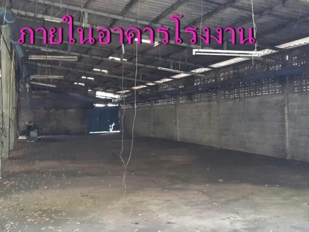 ขายที่ดินพร้อมโรงงาน อแกลง จระยอง