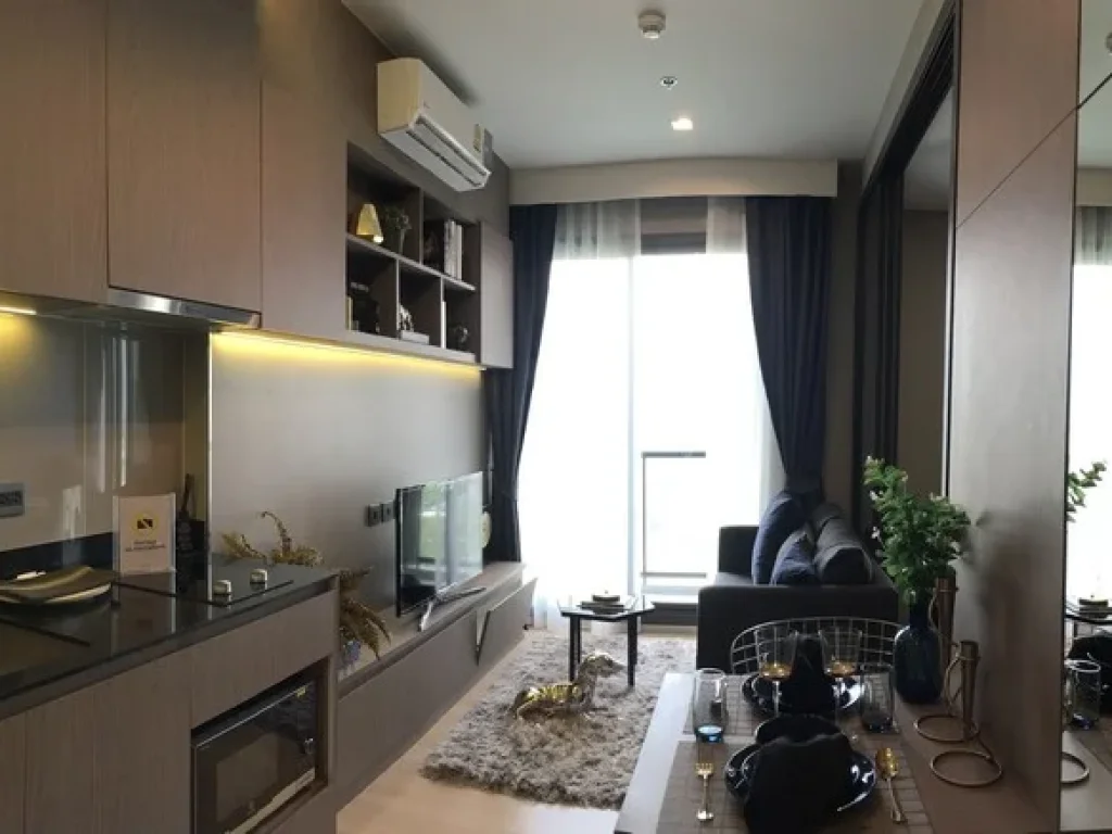 ให้ เช่า คอนโด ติดรถไฟฟ้า BTS M Jatujak 1 bed ชั้น 12 Fully Fitted ห้องสวย วิวดีมาก