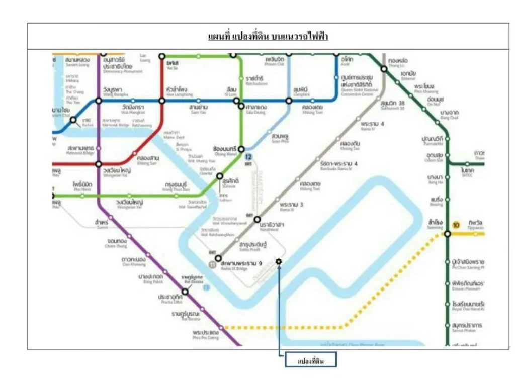 ที่ดิน 18-2-655 ไร่ ติดถนนพระราม 3 หน้ากว้าง 91 เมตร ลึก 315 เมตร ด้านหลังติดแม่น้ำเจ้าพระยา ตรวละ 470000