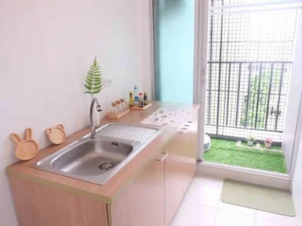 ถูกสุดในโครงการ ขายคอนโด D Condo Ramindra ดี คอนโด รามอินทรา 1Bed แต่งใหม่ Modern Style