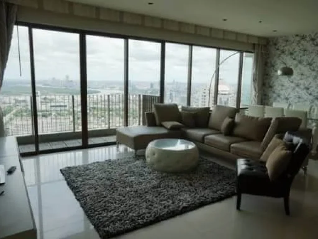 for sale Emporio Place สุขุมวิท24 3bed 161sqm Floor 40th river view BTS สถานีพร้อมพงษ์