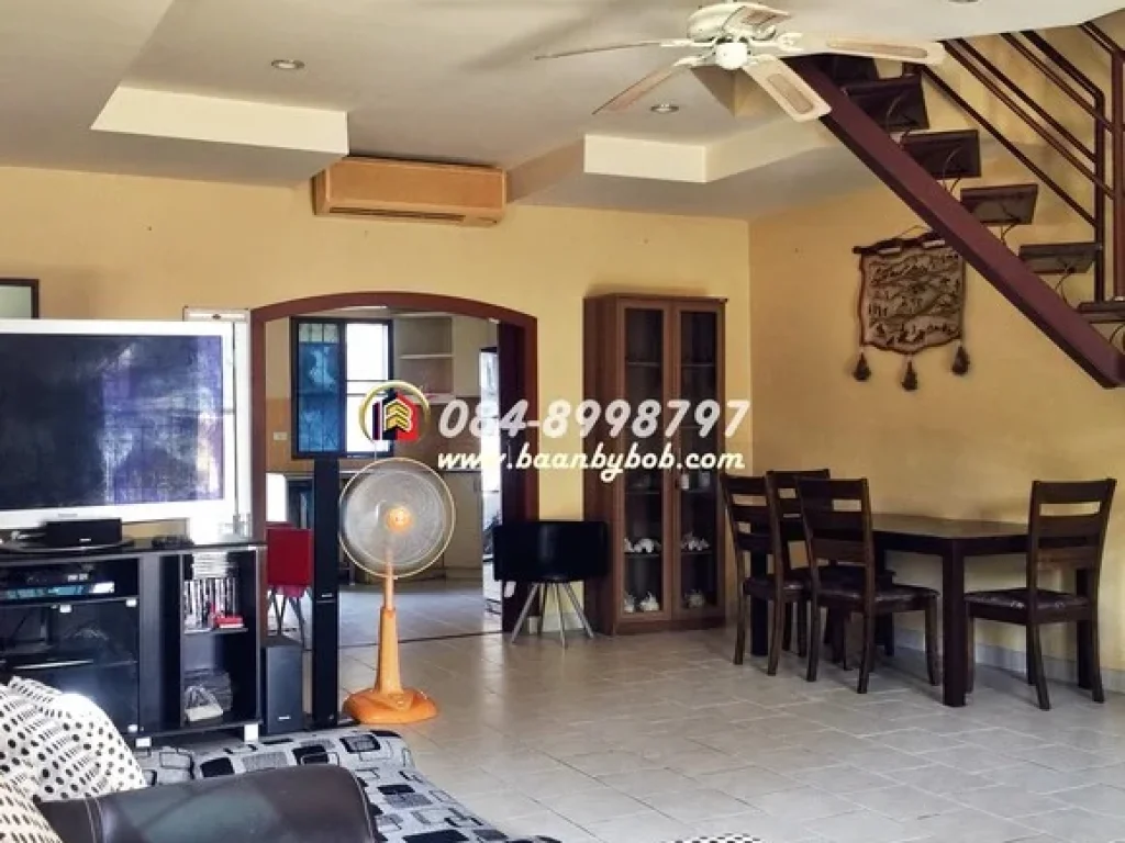 ให้เช่า Home for rent Pattaya บ้านสวนสุวัฒนา Suwattana Garden Village 28 ตรว พัทยาใต้ เฟอร์ครบ