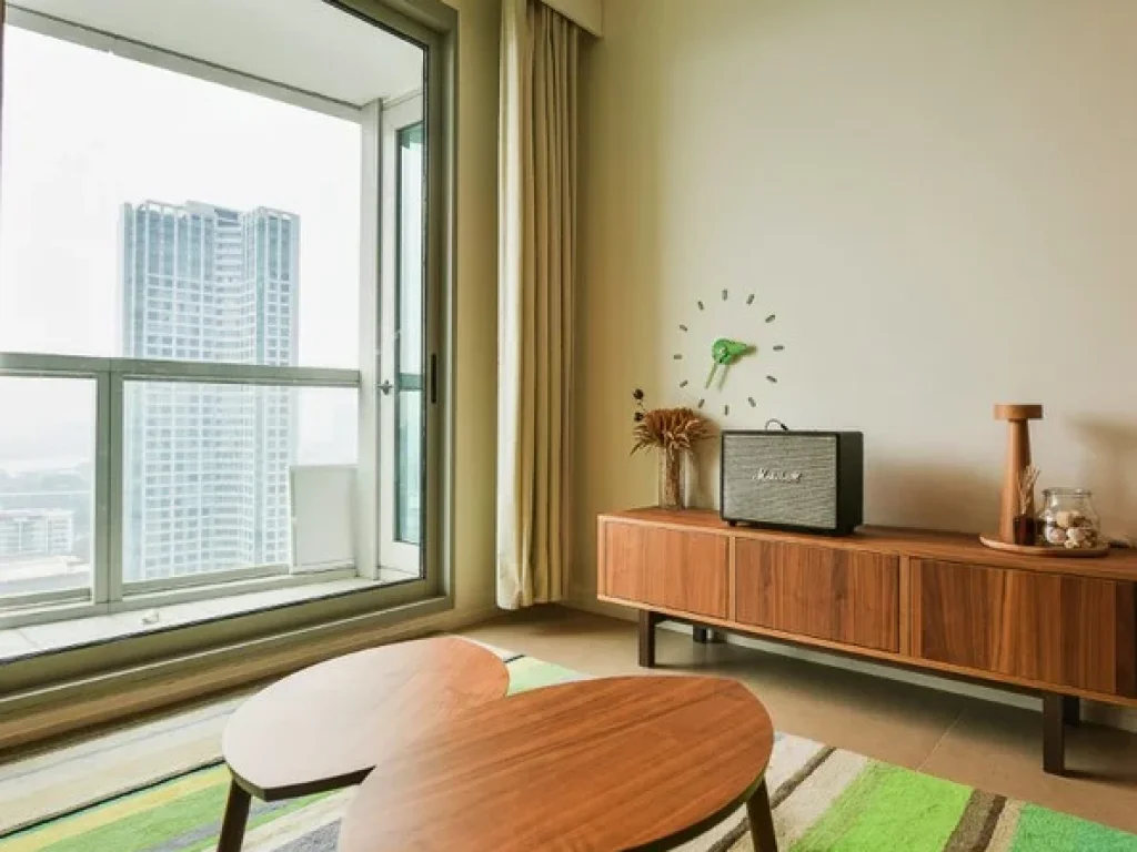 Bed for rent at the River Saphan Taksin View Tower A on over 20 floor