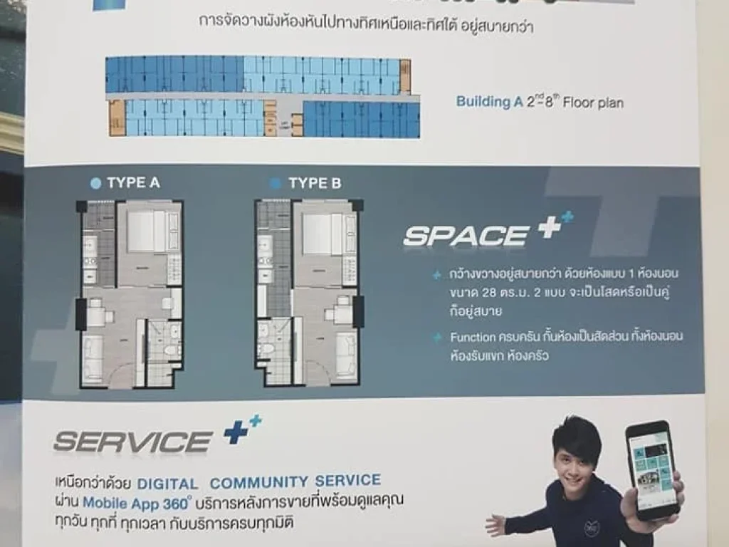 ขายดาวน์คอนโดใหม่ The Kith plus พหลโยธิน-คูคต by SENA 1ห้องนอน