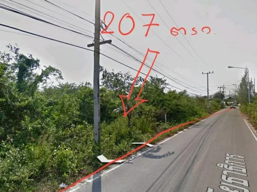 ขายที่ดินเปล่า 207 ตรว ใกล้ทะเล ชะอำ เพชรบุรี