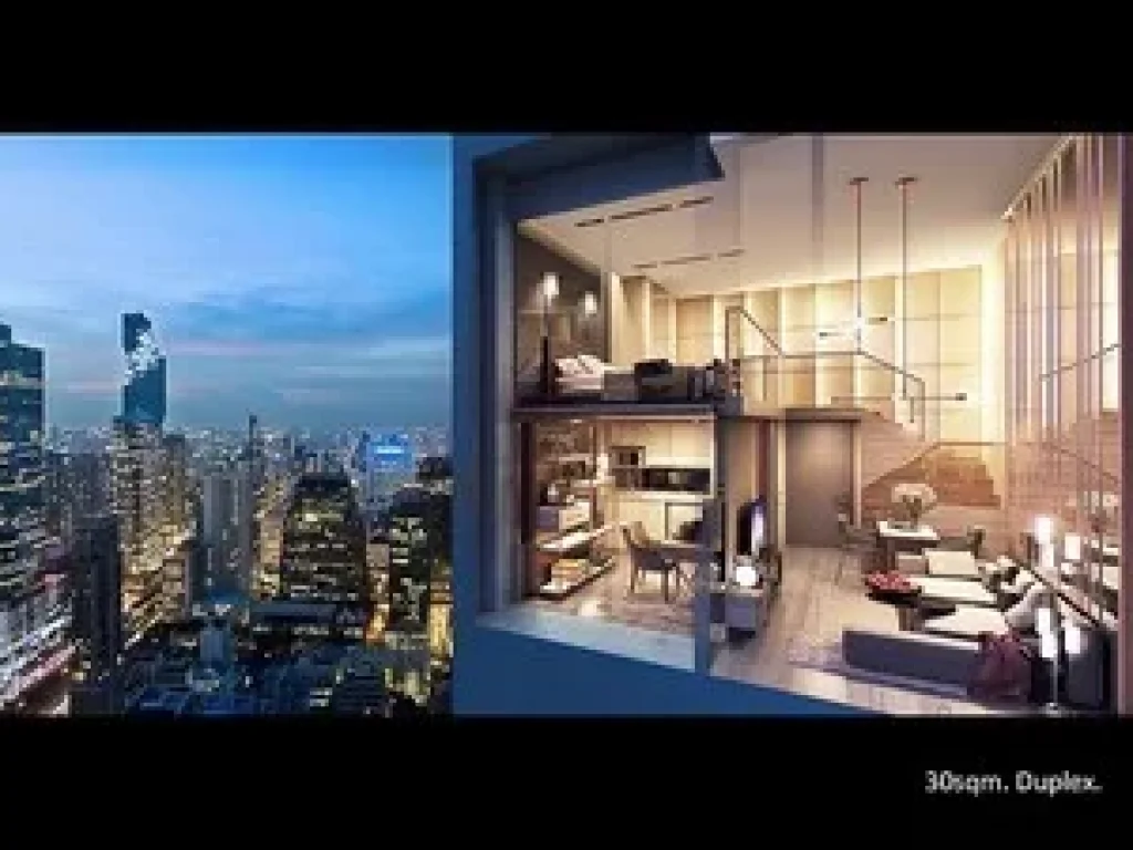 ขายดาวน์ คอนโด Knightsbridge Prime Sathorn ห้อง Duplex 44ตรม ชั้น30 ตำแหน่ง08 ราคา VVIP