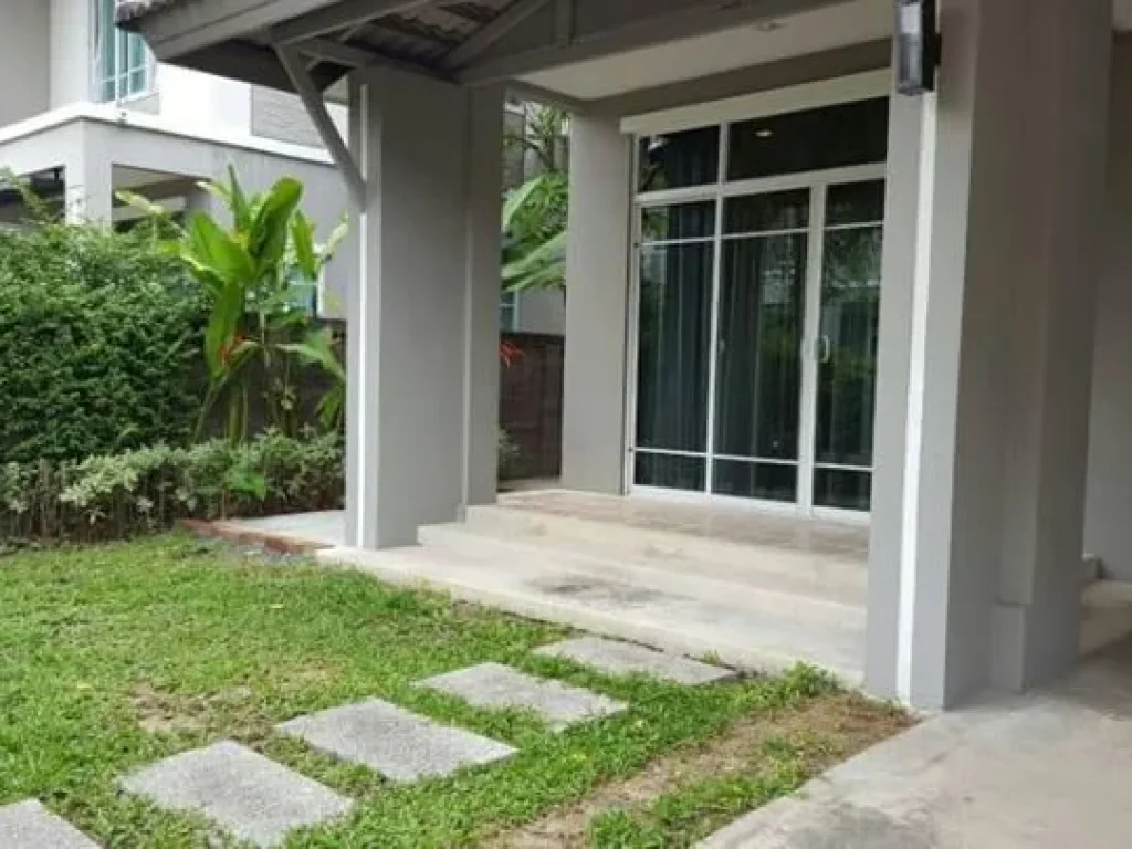 For Rent Single house The Plant Prestige Chaeng Wattana พร้อมเฟอรื