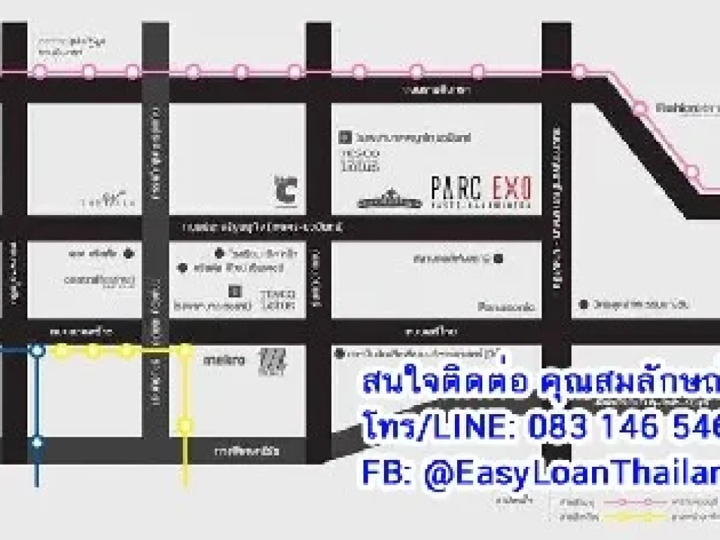 ขายด่วน คอนโด PARC EXO Plus ห้องใหม่ น่าอยู่ ทำเลดีมาก