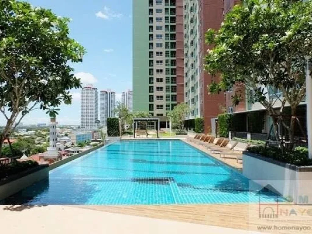 For Rent Lumpini Place Srinakarin - Huamak Station ใกล้โรงพยาบาล วิภาราม พัฒนาการ 600 เมตร