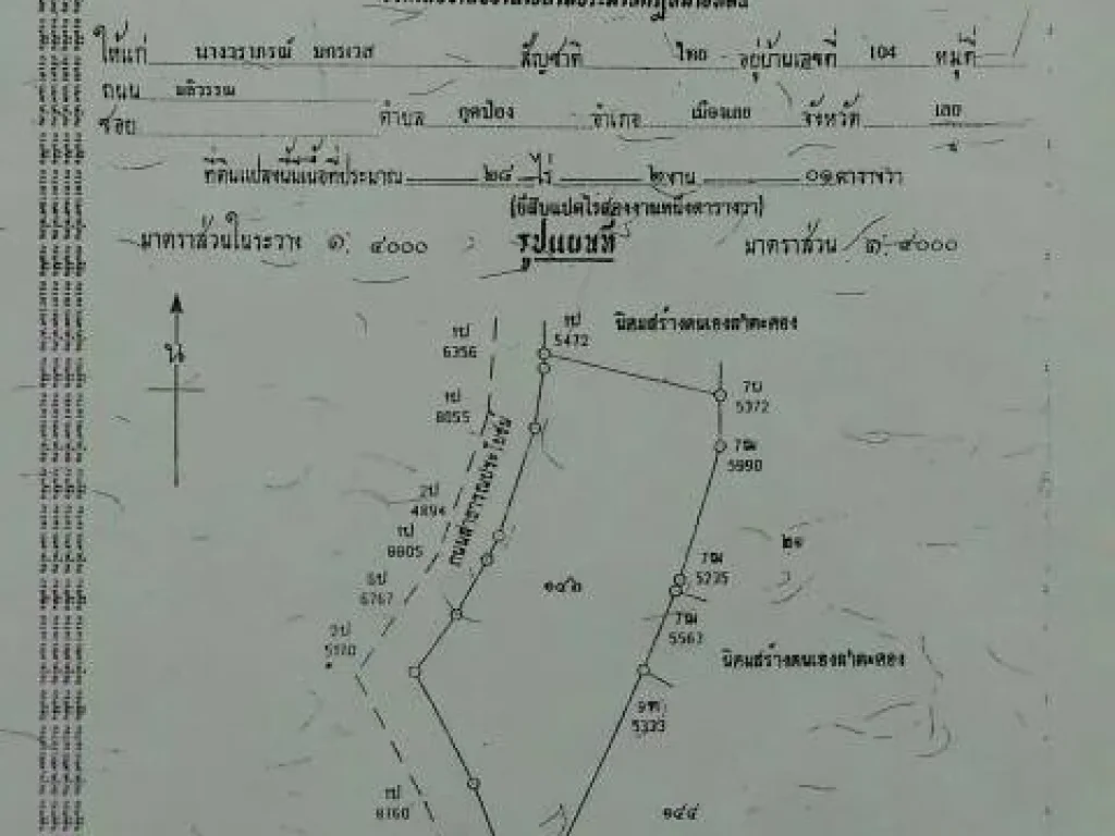 ขายที่ดิน 2 แปลง ใกล้ถนนสาธารณะ