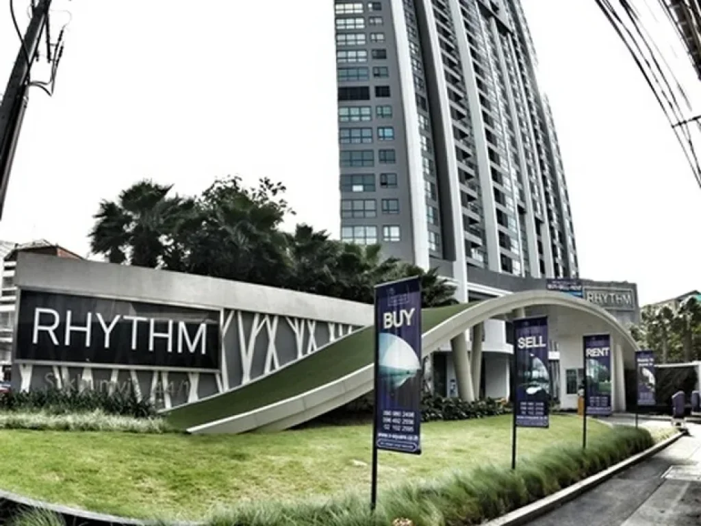 ให้เช่า Rhythm สุขุมวิท 44-1 ติดรถไฟฟ้า BTS พระโขนง