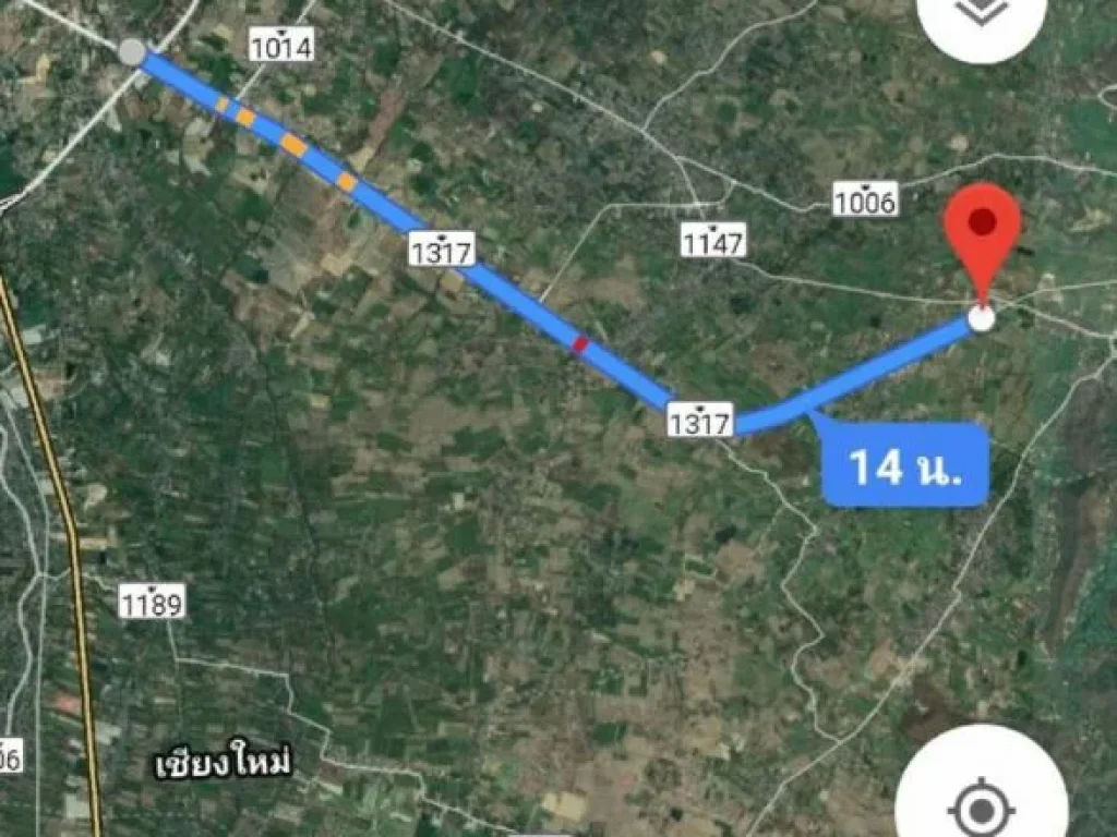 ขายที่ดินสวย สนามบินแห่งใหม่ 2 ที่ดิน 14 ไร่ ติดถนนใหญ่เส้นทางหลวง 1317