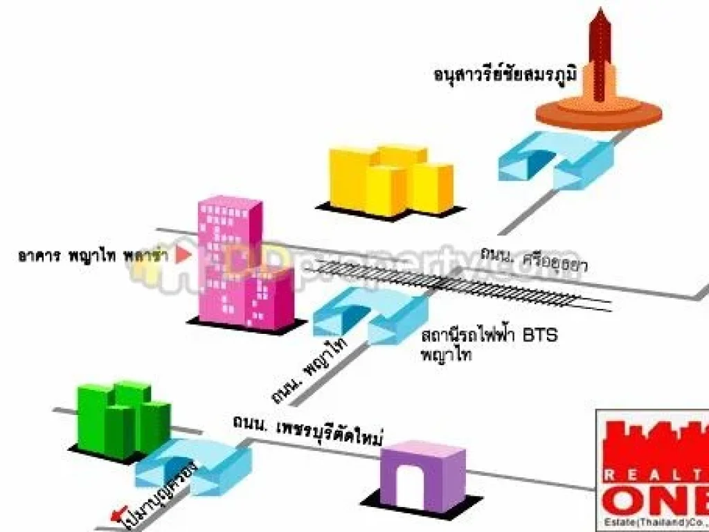 ให้เช่าพื้นที่สำนักงานพญาไทพลาซ่า ชั้น 15 ขนาดพื้นที่ 120 ตารางเมตร