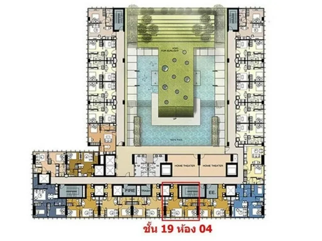 ขายดาวน์โดยเจ้าของ วิชซิกเนเจอร์ มิดทาวน์ สยาม Wish Signature Midtown Siam 1นอน ใต้ วิววัง ชั้น19