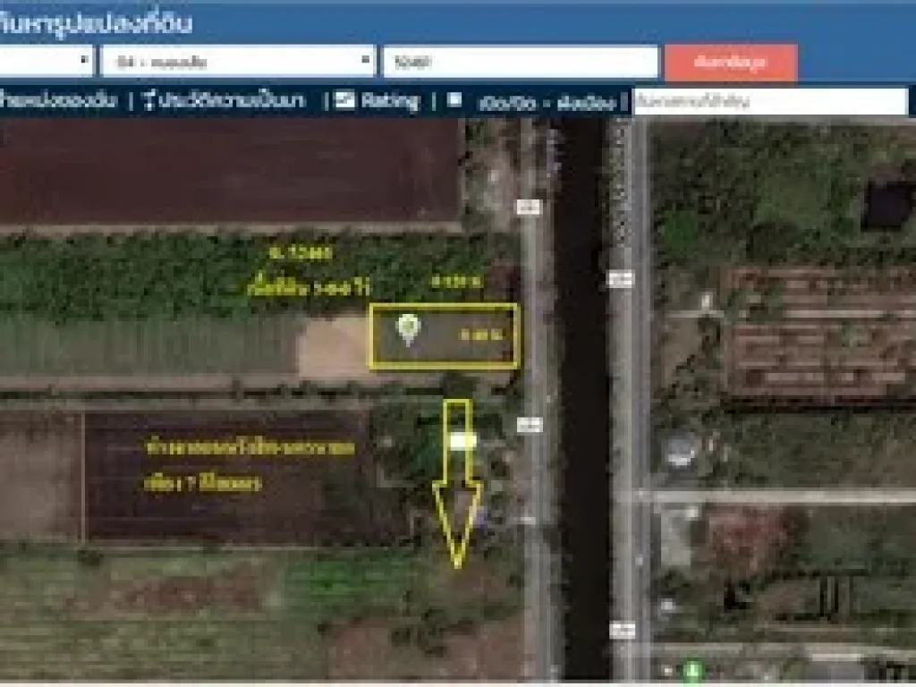 ขายที่ดิน คลอง10 หนองเสือ ติดถนนลาดยางเรียบคลอง ทำเลดี 3 ไร่