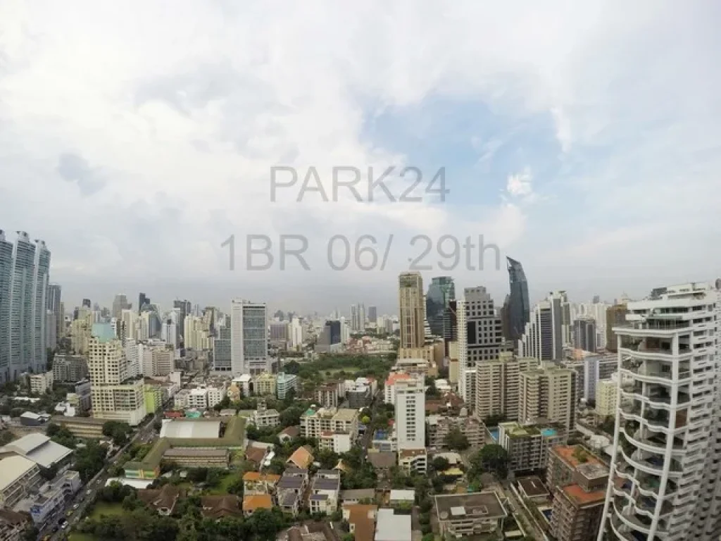 ให้เช่าคอนโด Park 24 ขนาด 28 sqm 1bed ชั้น 29 ใกล้เซ็นทรัล พระราม 3