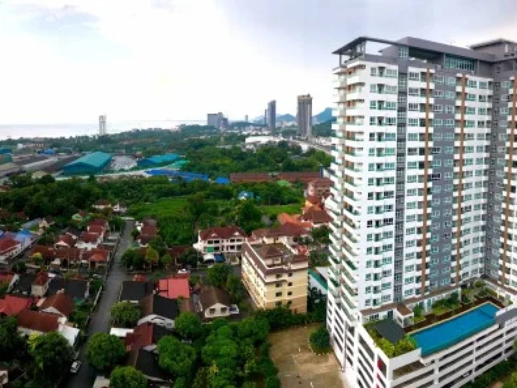 ขาย Sea Hill Condo Sriracha วิวทะเล 42ตรม ชั้น 16 1Bed พร้อมอยู่ กู้ได้เต็ม