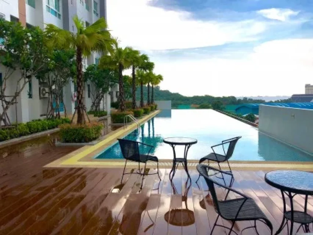 ขาย Sea Hill Condo Sriracha วิวทะเล 42ตรม ชั้น 16 1Bed พร้อมอยู่ กู้ได้เต็ม