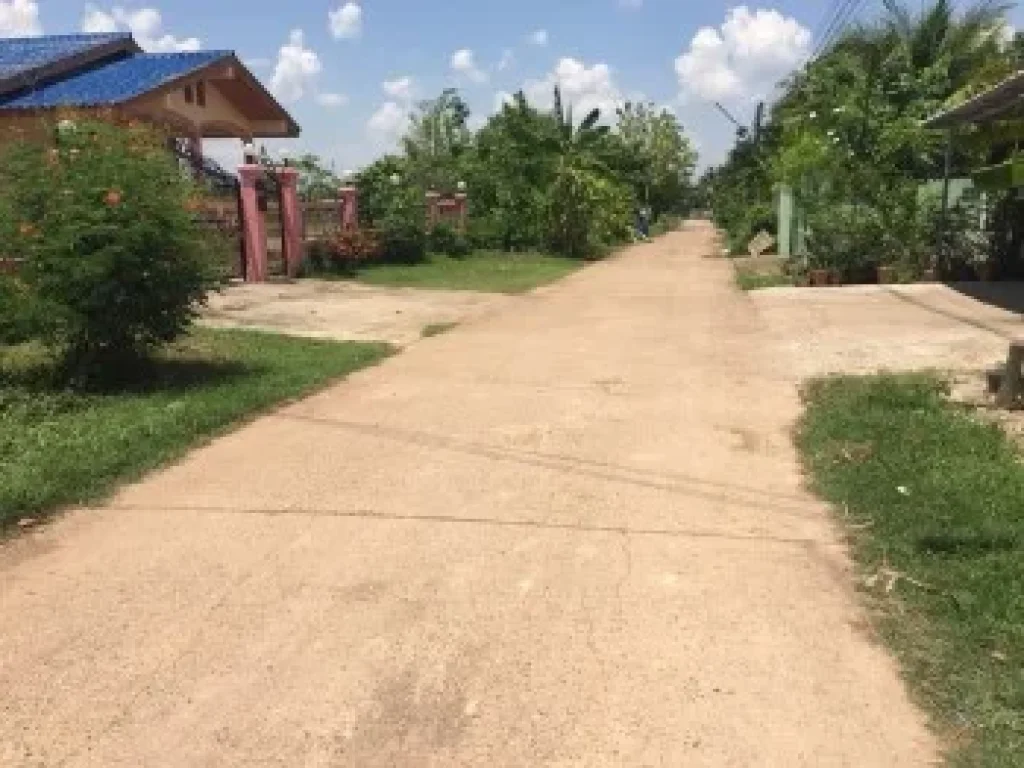 ที่ดินเปล่าในเขตชุมชน บ้านหนองบัวทอง ใกล้สะพานไทย-ลาวหนองคายเพียง 2 กม