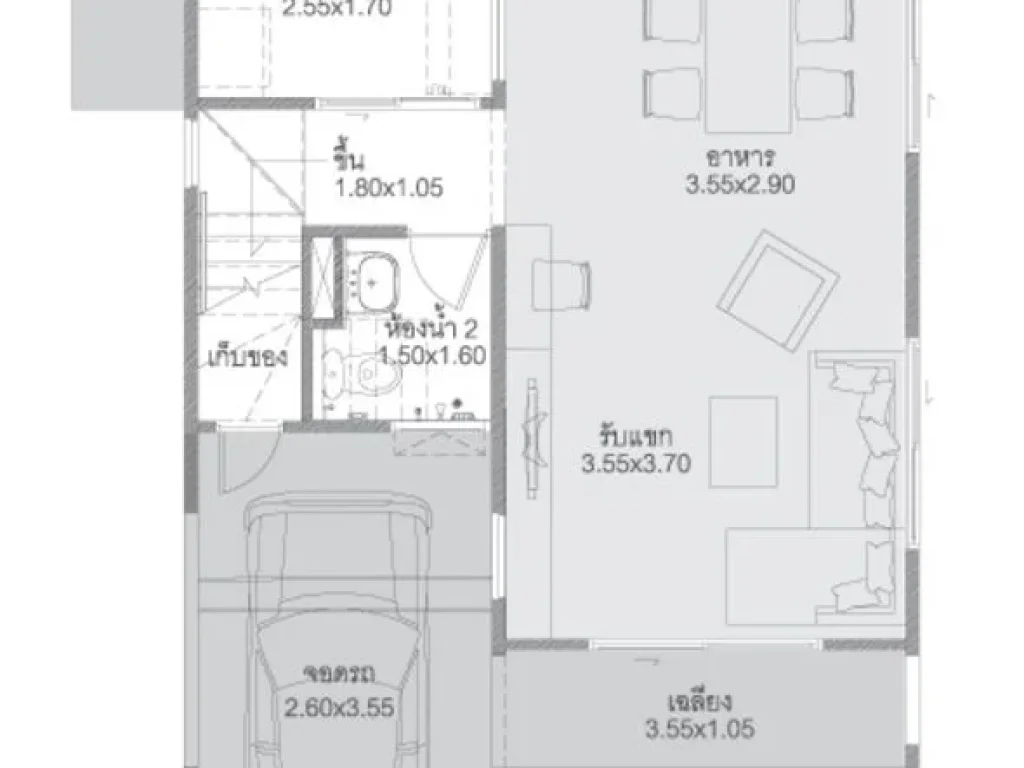 ขายบ้านเดี่ยว 2 ชั้น หมู่บ้าน อินนิซิโอ้ พระราม2 564 ตรวา พื้นที่ใช้สอย 113ตรม มีพื้นที่ให้แต่งสวนจุใจ