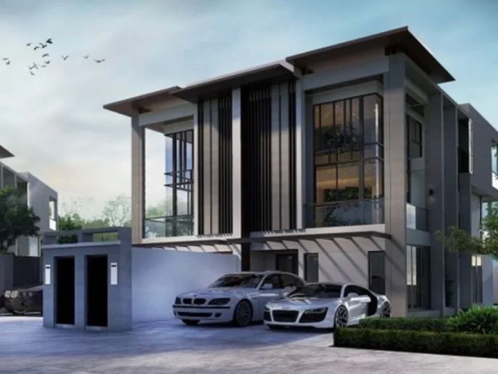 Modern Luxury Home 3ชั้น บ้านใหม่ The wings Nakniwas18