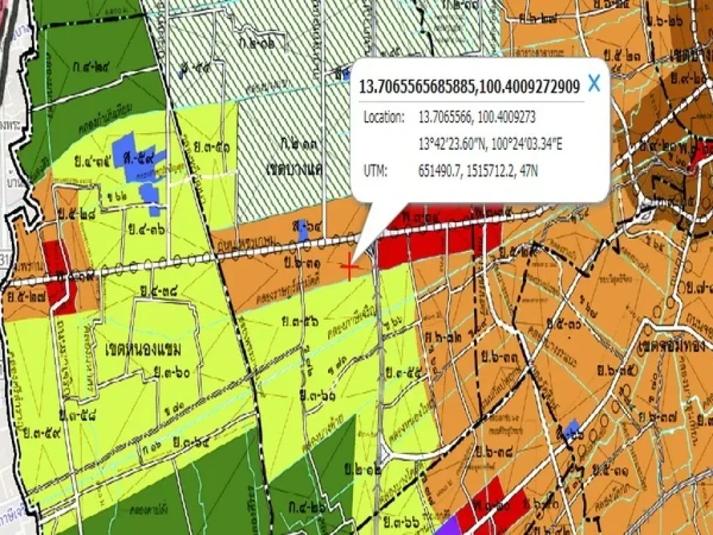 ที่ดิน ซอยทองเต็ม 1 เพชรเกษม 51 บางแค กรุงเทพมหานคร